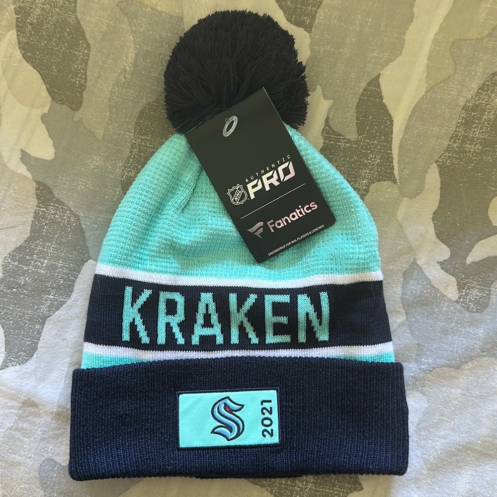 NWT Seattle Kraken Beanie